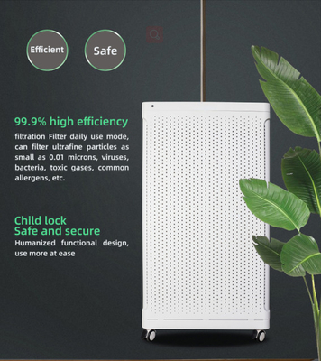 تصفیه هوا 5 در 1 H13 True HEPA UV HEPA برای اتاق بزرگ 5500 فوت مربع